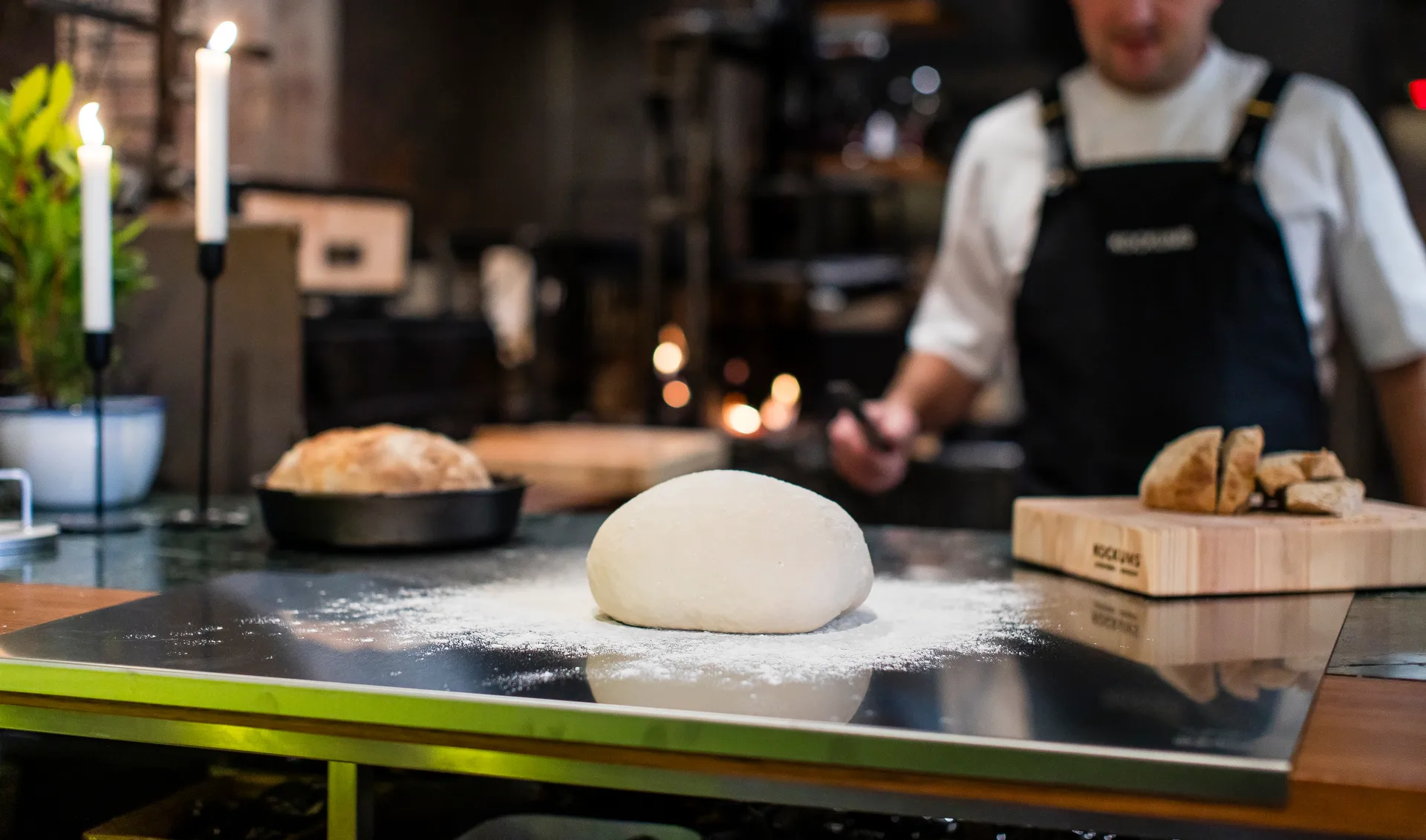 Kockums leivinalusta ruostumatonta terästä, 60×47,5 cm Kockums Jernverk