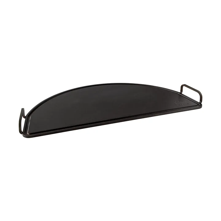 Kockums-paistolevy - Musta, puolipyöreä, 55 cm - Kockums Jernverk
