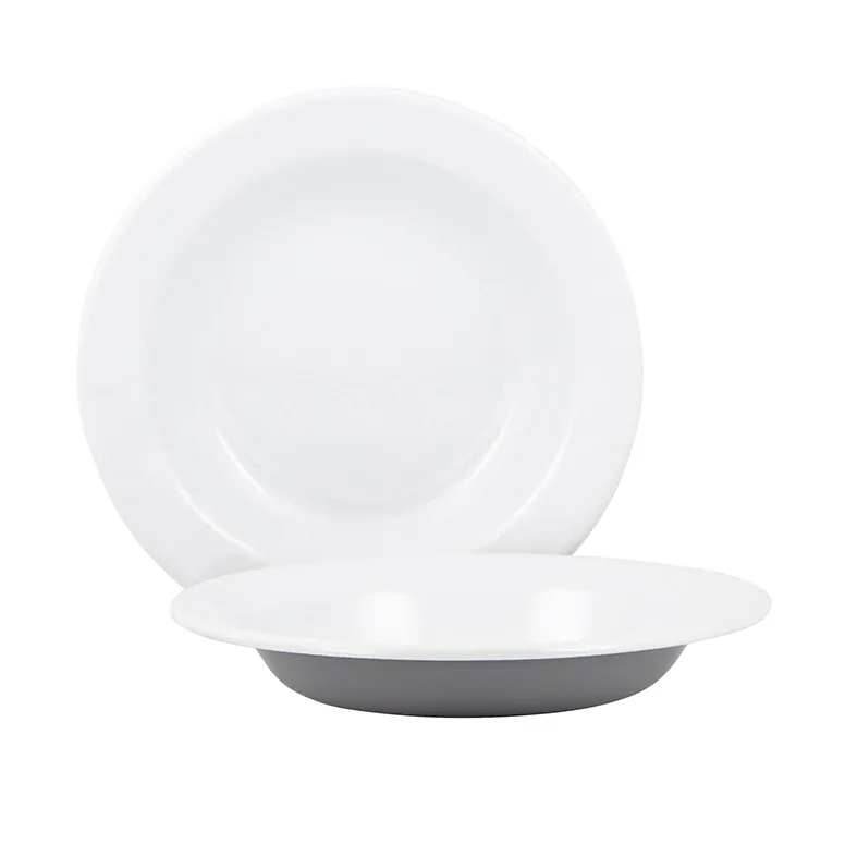 Kockums Paket syvä lautanen 22 cm, 4-pakkaus, Kockums Grey Kockums Jernverk