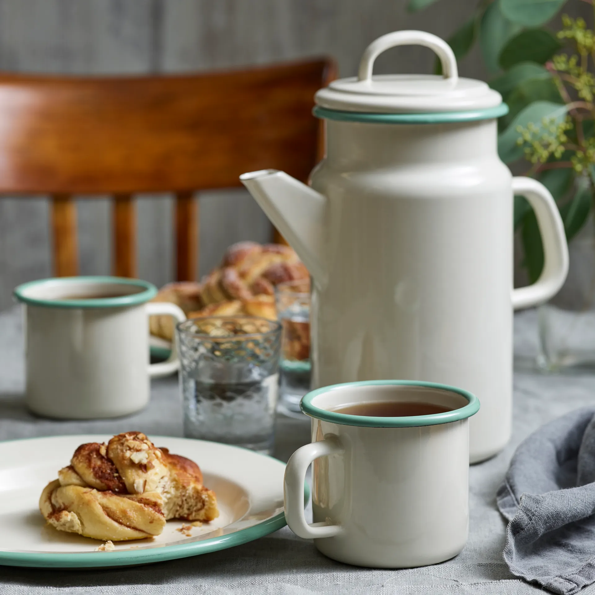 Kockums teekannu 2 l, Cream Lux Kockums Jernverk