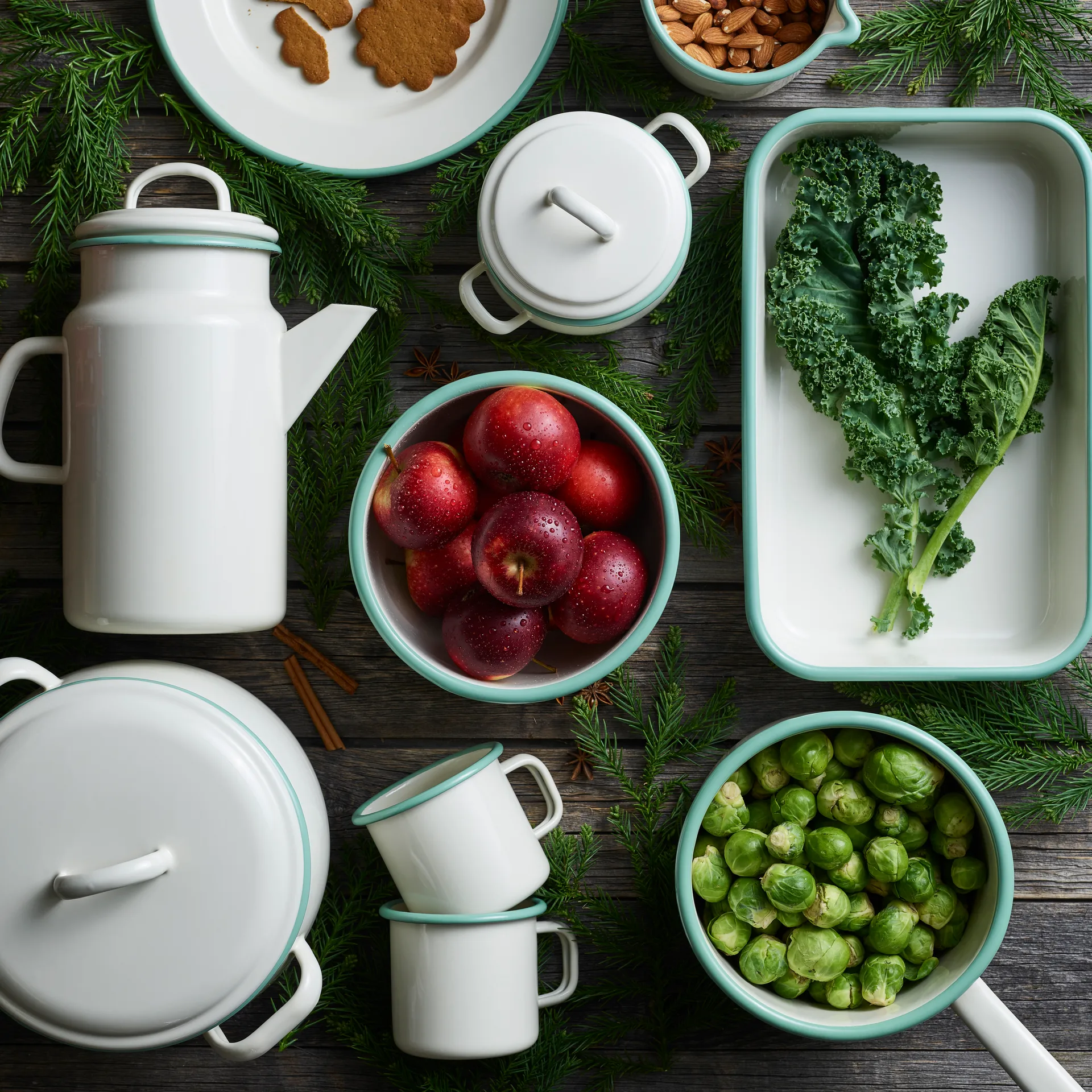 Kockums teekannu 2 l, Cream Lux Kockums Jernverk