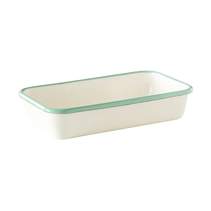 Kockums uunivuoka - Cream lux-vihreä, 23×13,5 cm - Kockums Jernverk