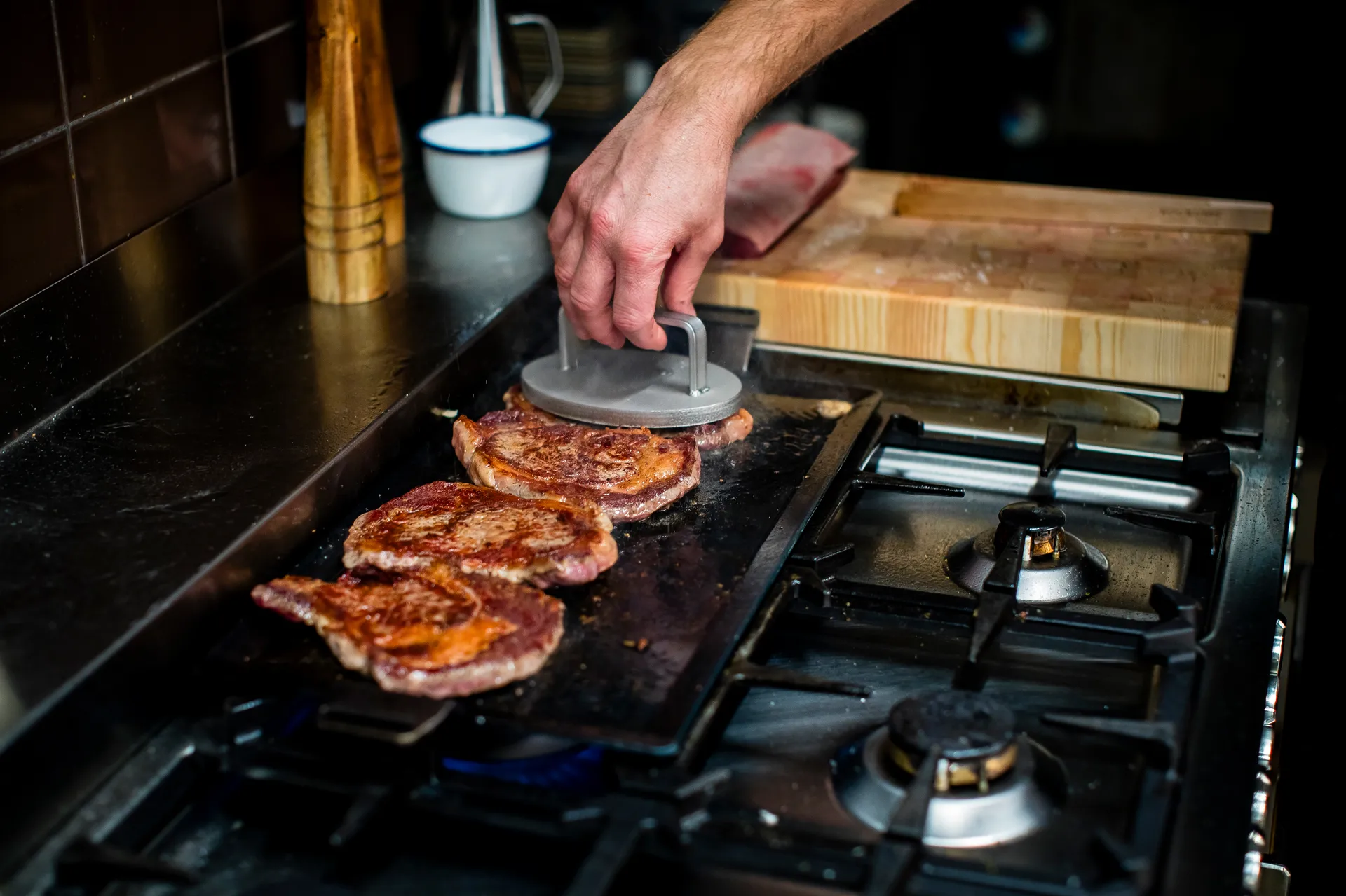 Paistotaso, 4 mm hiiliteräs, Paistopinta 45 x 22 cm Kockums Jernverk