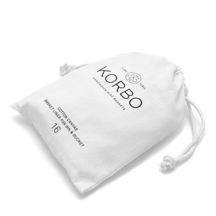 Korbo sisäpussi 16, valkoinen KORBO