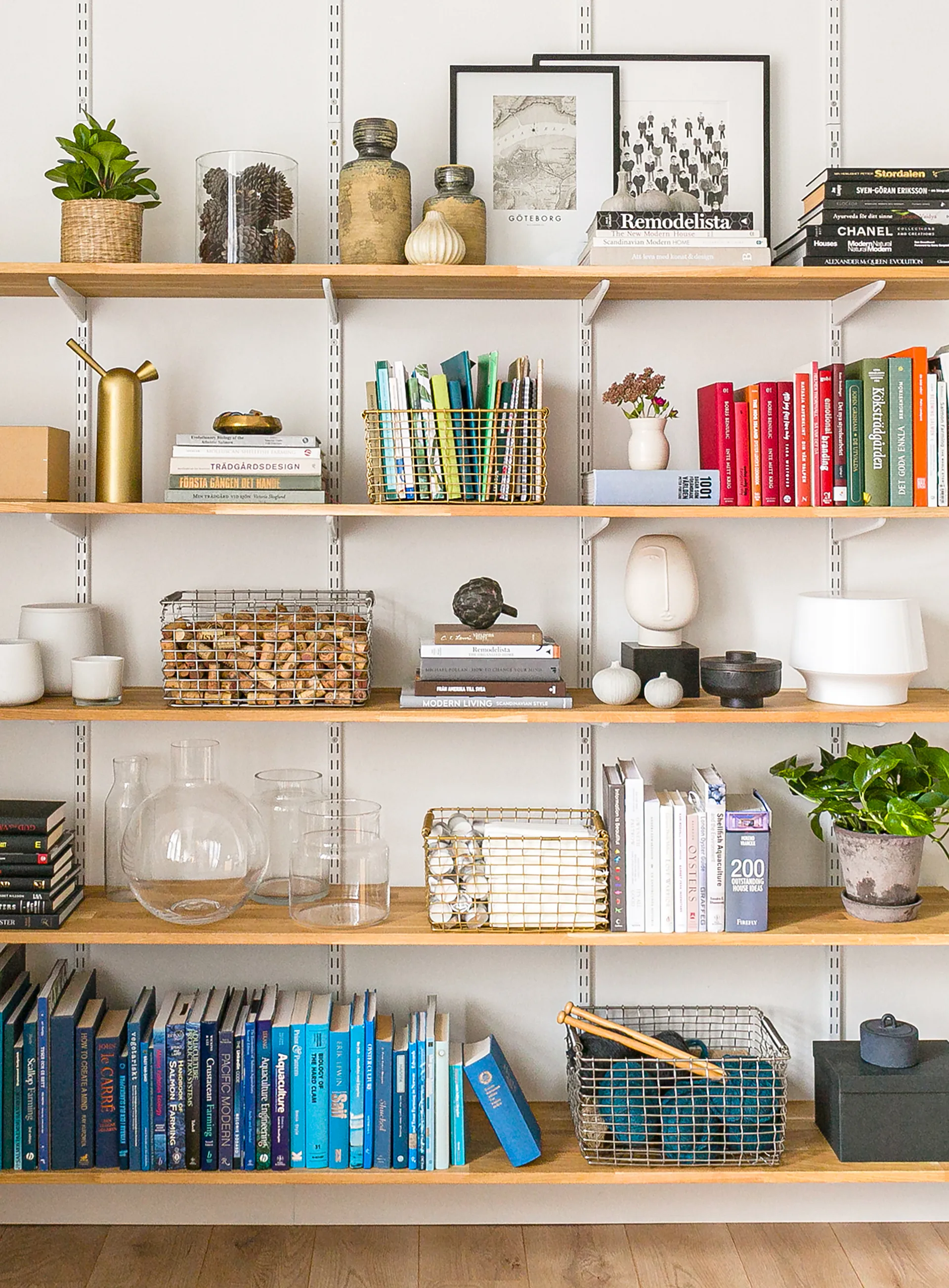 Rectangular 15 säilytyskori, Messinki KORBO