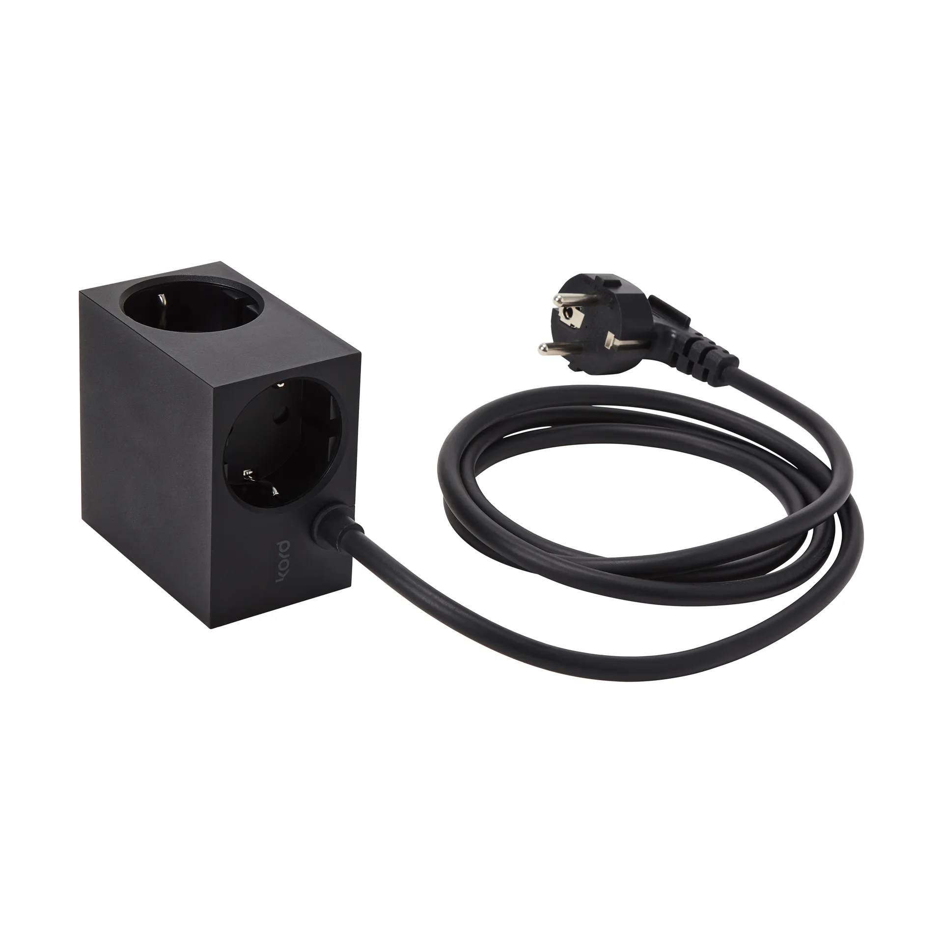 Cuboid haaroituspistorasia 2 m, Black Kord