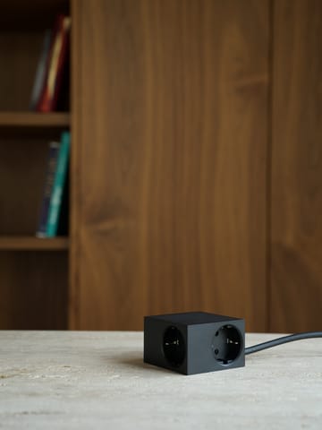 Cuboid haaroituspistorasia 2 m - Black - Kord