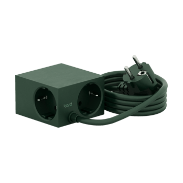 Cuboid haaroituspistorasia 2 m - Dark Green - Kord