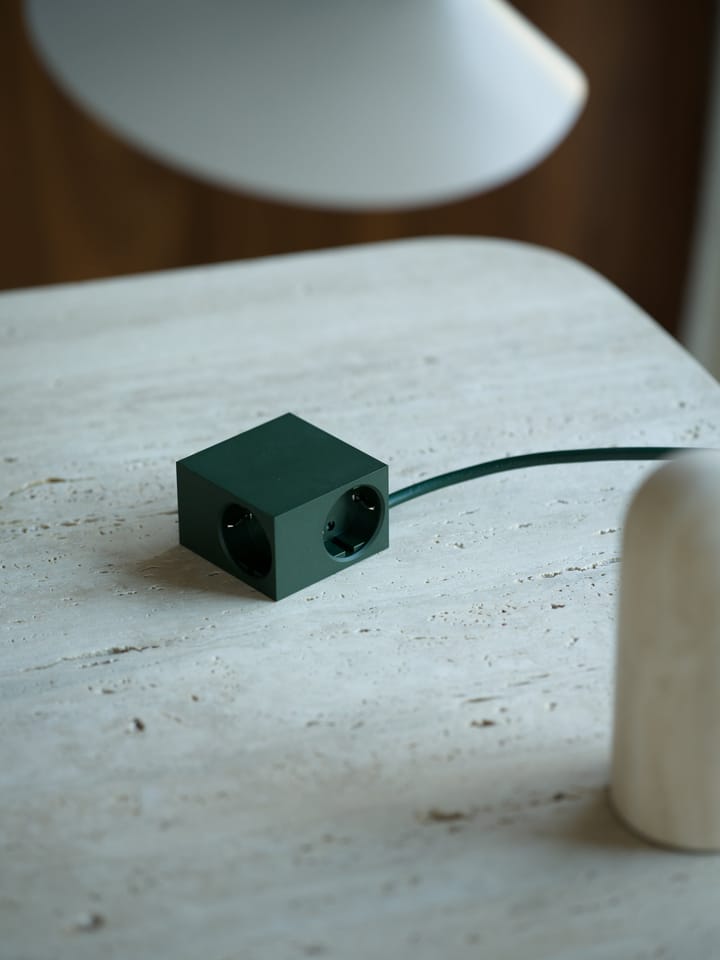Cuboid haaroituspistorasia 2 m, Dark Green Kord