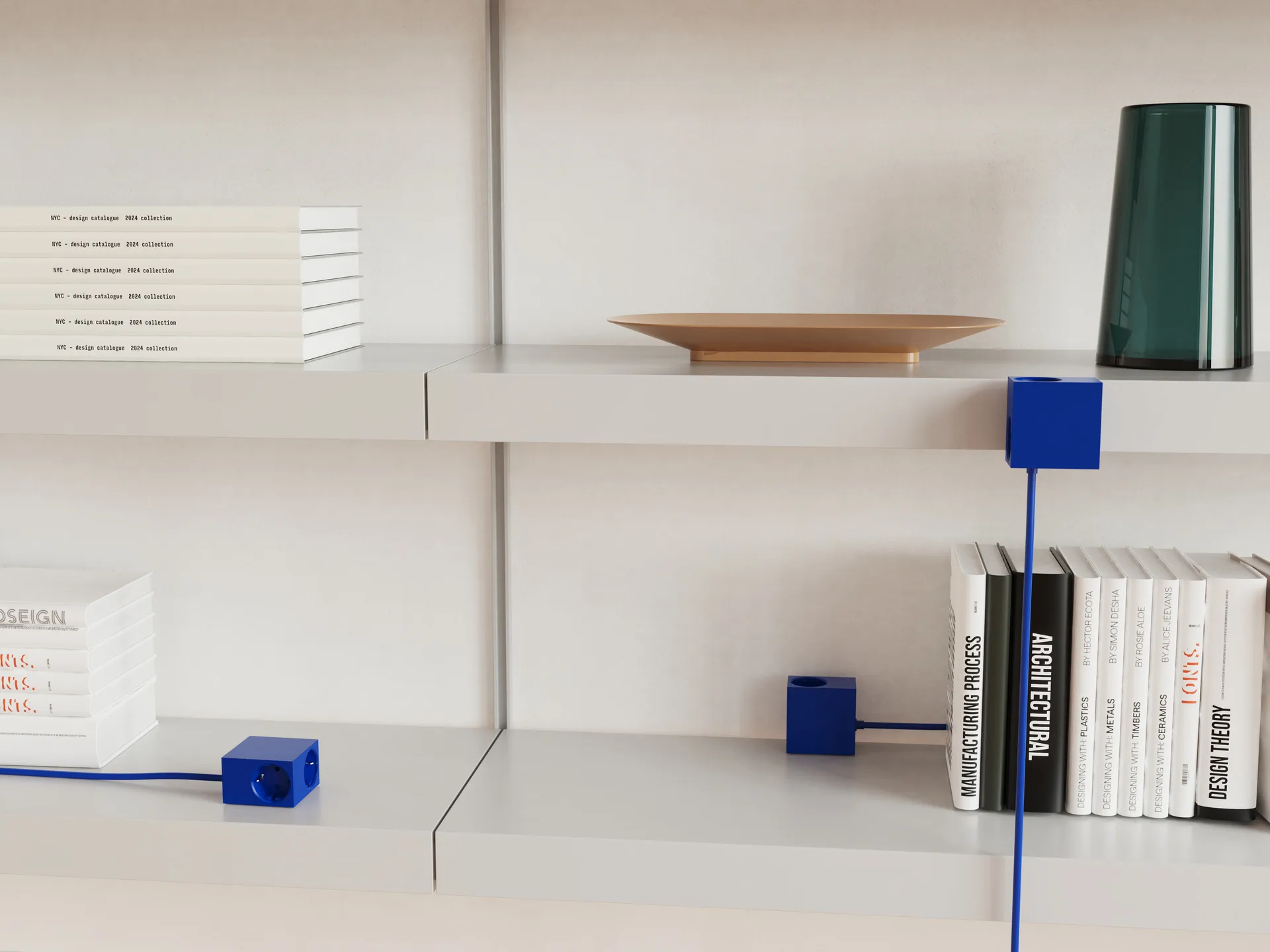 Cuboid+ haaroituspistorasia USB-C 30W 2 m, Catalina Blue Kord