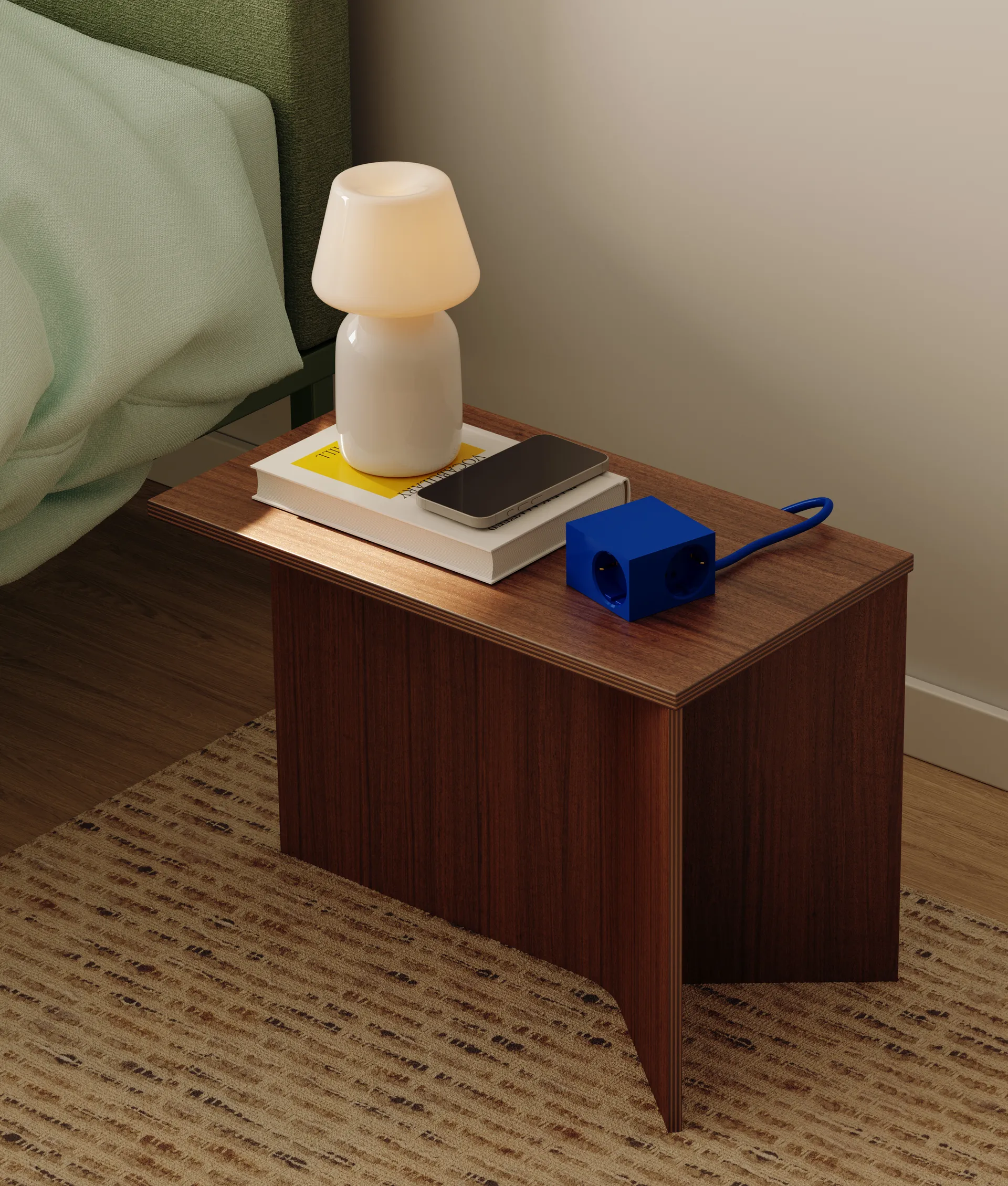 Cuboid+ haaroituspistorasia USB-C 30W 2 m, Catalina Blue Kord