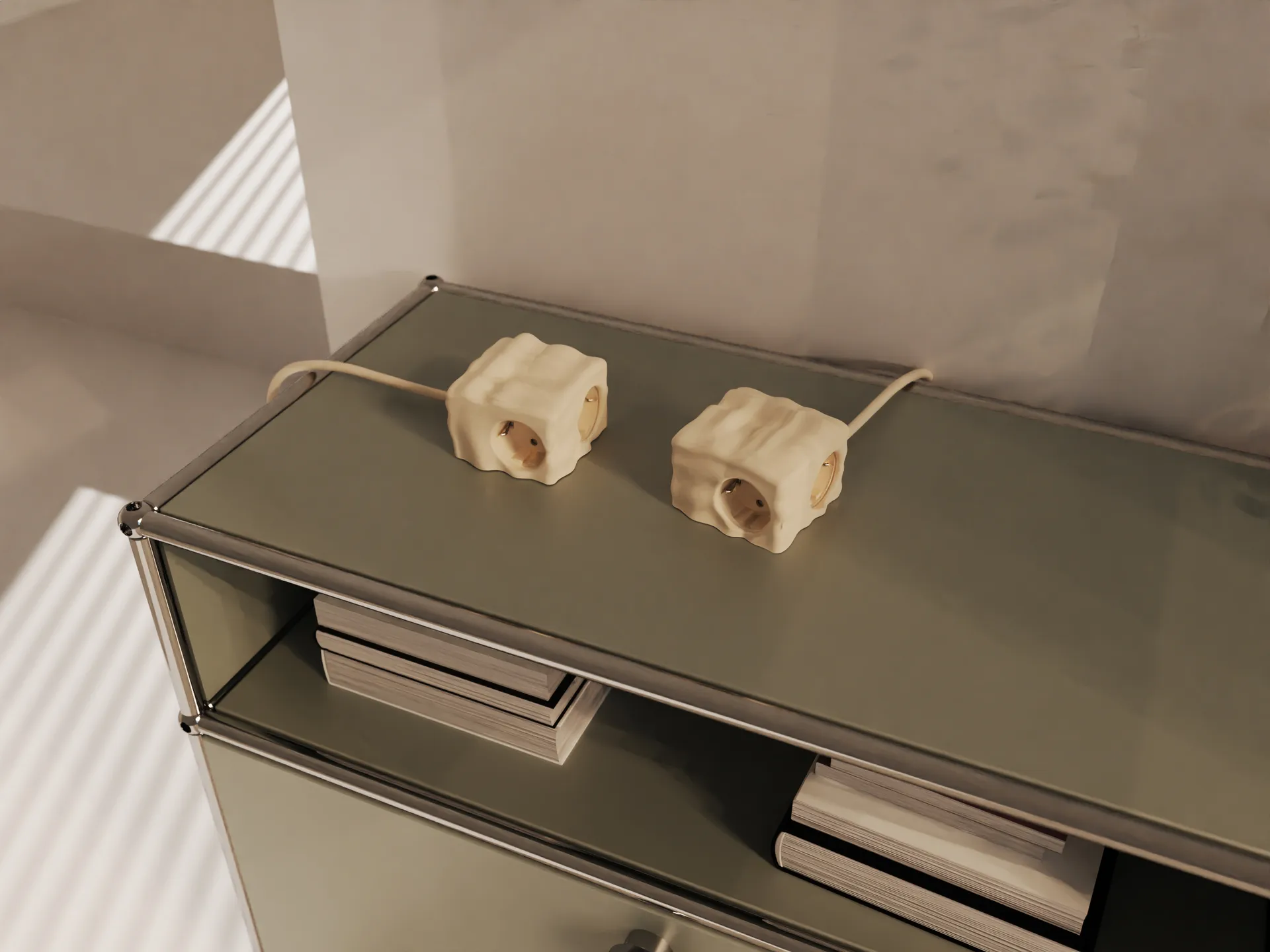 Cumulus+ case-kuori Cuboid+-jakorasialle, Beige Kord