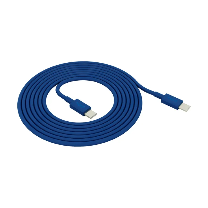 Kord USB-C - USB-C latauskaapeliin 1,8 m - Catalina Blue - Kord