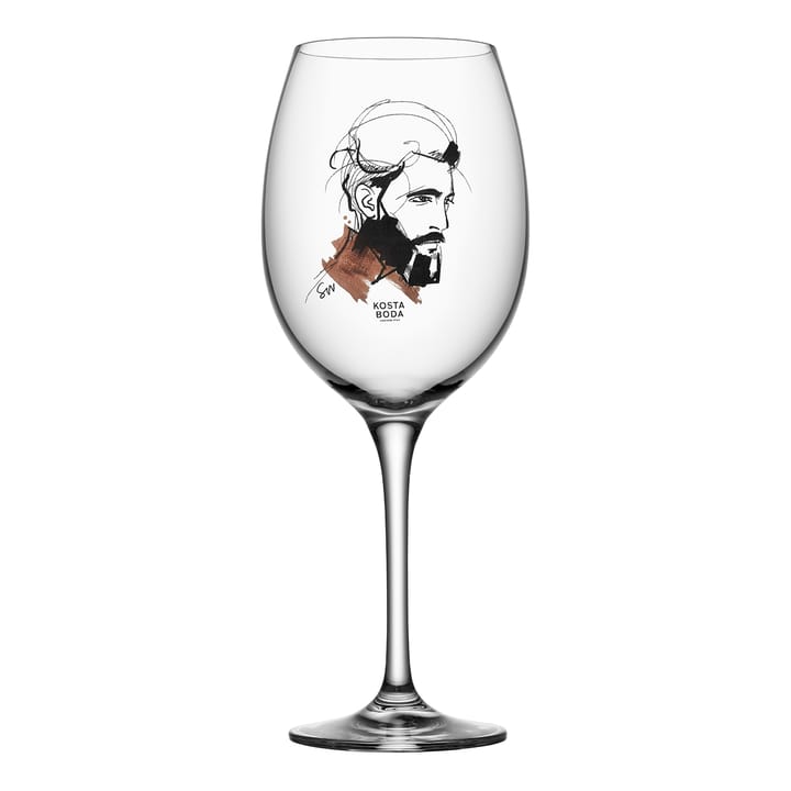 All about you viinilasi 52 cl 2-pakkaus, Wait for him (deep purple) Kosta Boda
