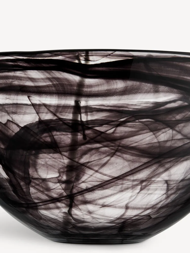 Contrast kulho 350 mm, Musta-musta Kosta Boda