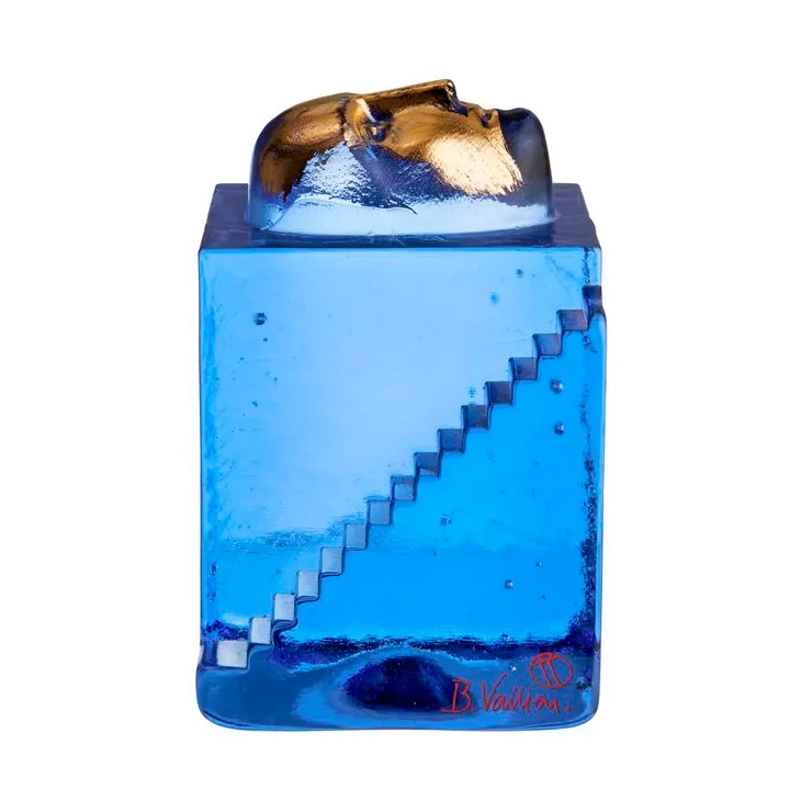 Kosta Boda Fortress Man BV AC-25 Sininen