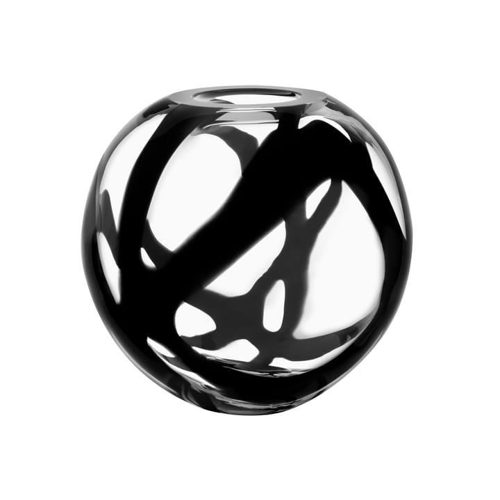Globe maljakko 24 cm - Musta - Kosta Boda