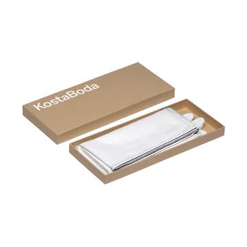 Kosta Boda glass care set box - Valkoinen, large - Kosta Boda