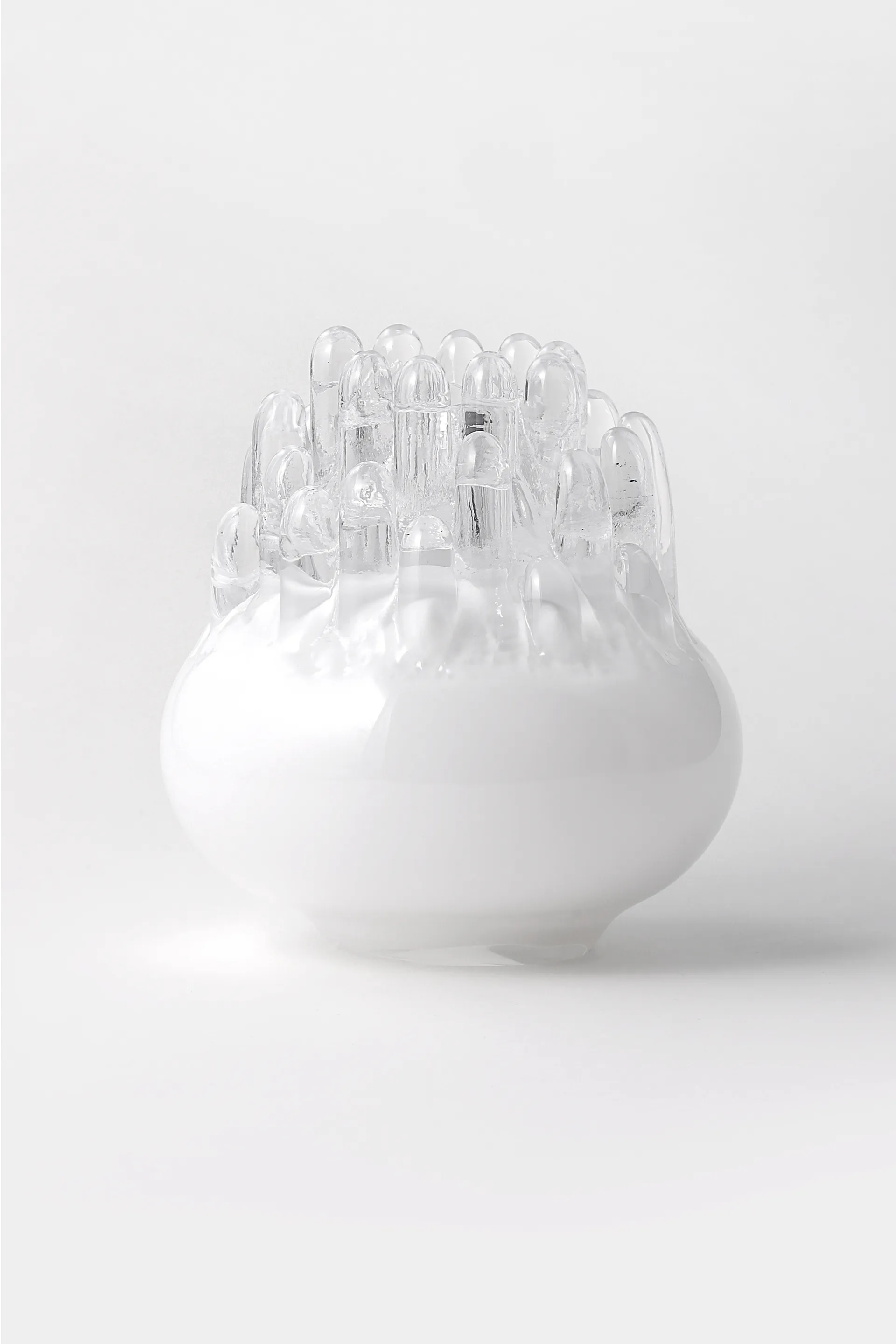 Polar kynttilänjalka 330 mm, Valkoinen Kosta Boda