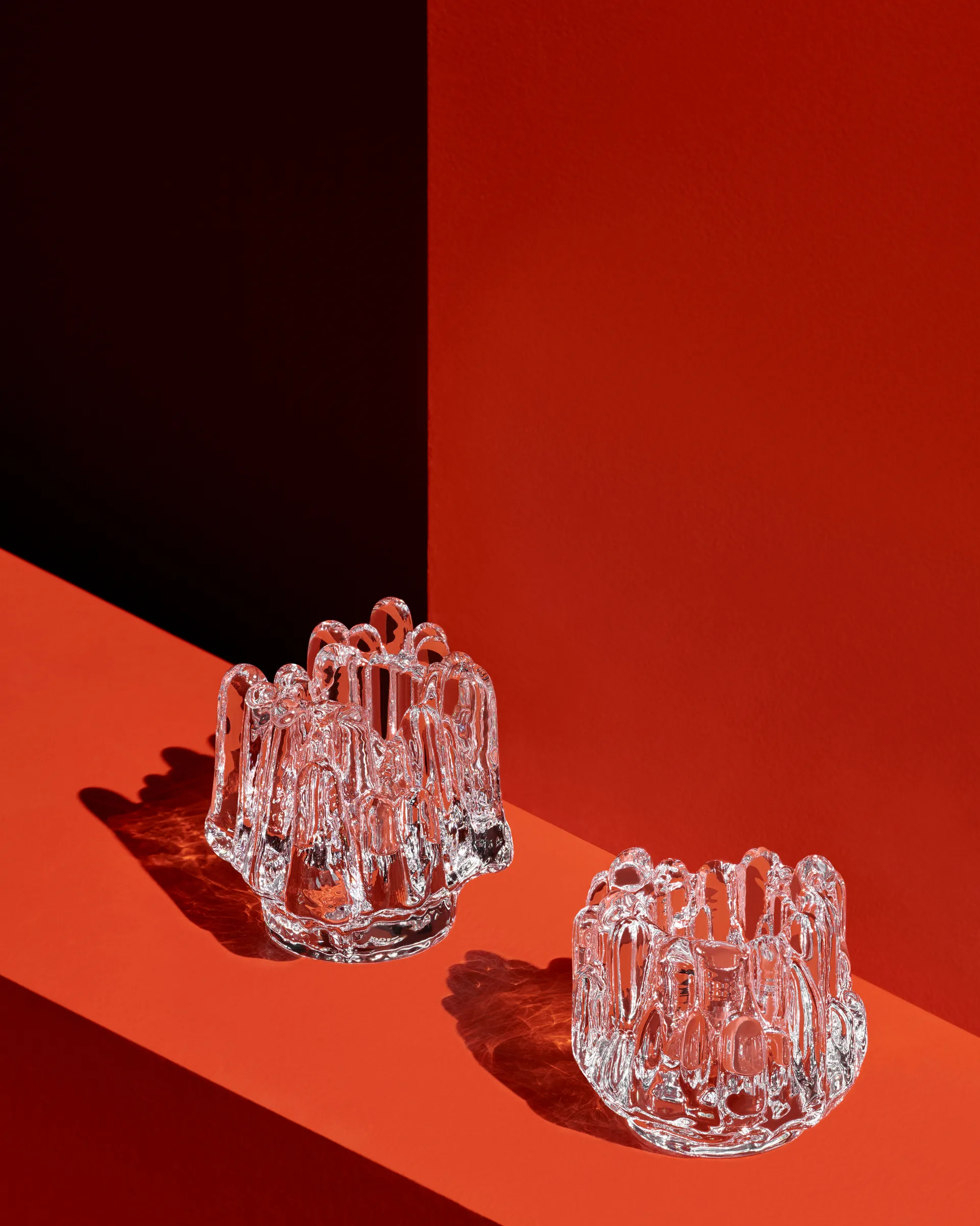 Polar kynttilänjalka 86 mm, Kirkas Kosta Boda