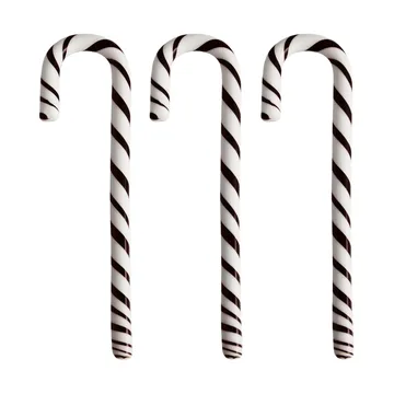 Polka kepit 17 cm 3-pack - Valkoinen-musta - Kosta Boda