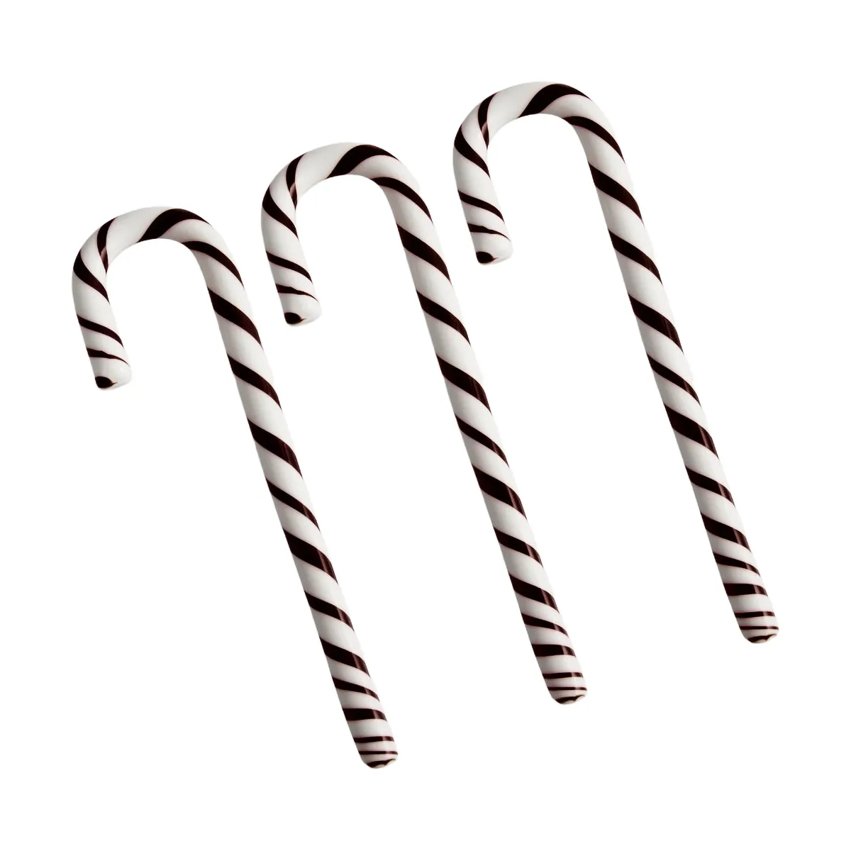 Polka kepit 17 cm 3-pack, Valkoinen-musta Kosta Boda