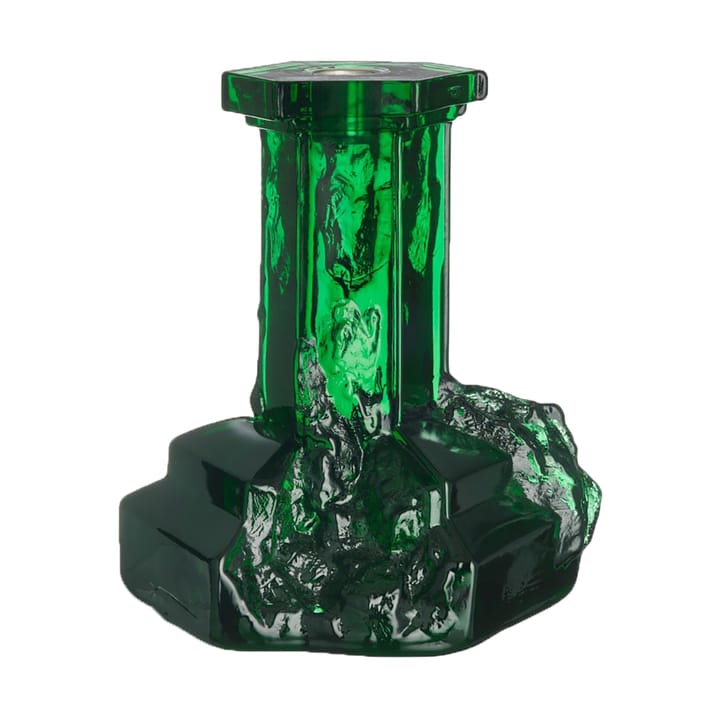 Rocky Baroque -kynttilänjalka 175 mm - Smaragdin vihreä - Kosta Boda