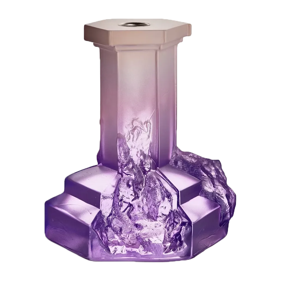 Rocky Baroque -kynttilänjalka 175 mm, Syreeni Kosta Boda