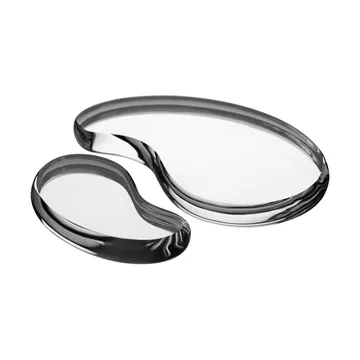 Tears of joy koriste-esine 2 osaa - Hopea - Kosta Boda