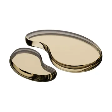 Tears of joy koriste-esine 2 osaa - Kulta - Kosta Boda