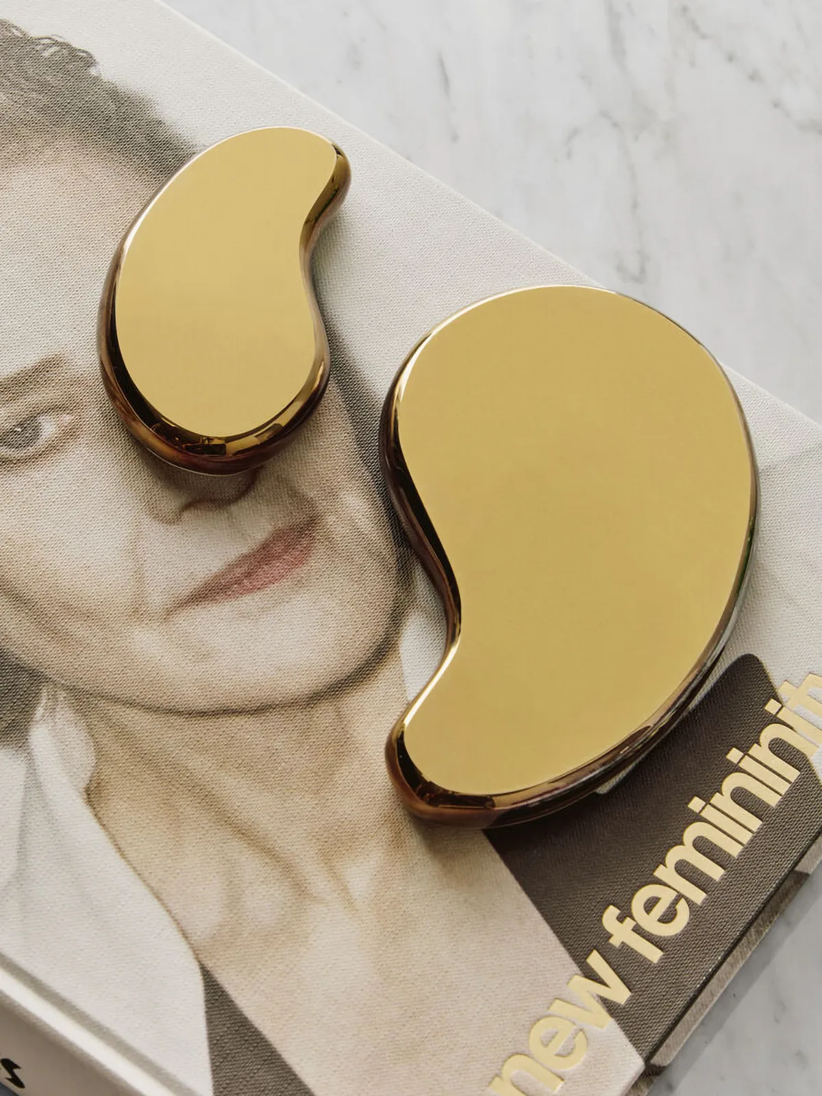 Tears of joy koriste-esine 2 osaa, Kulta Kosta Boda