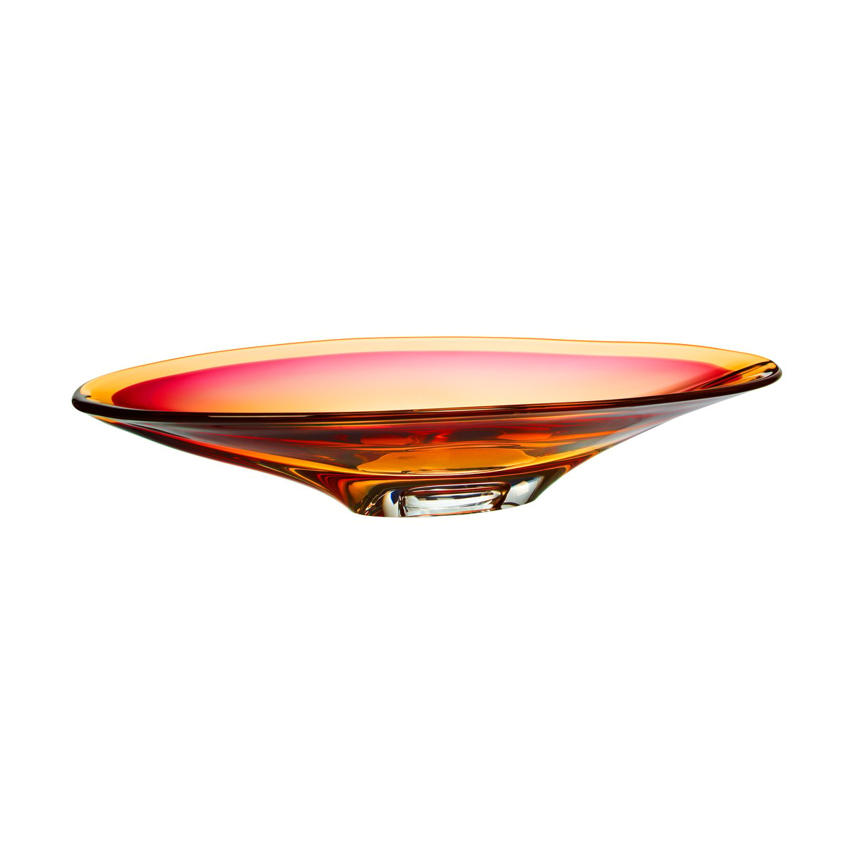 Kosta Boda Vision vati Ø52,5 cm Vaaleanpunainen-meripihka