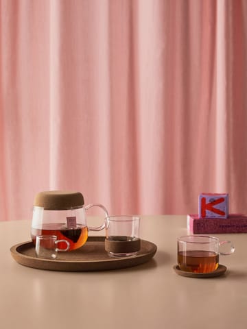 Viva muki korkkirenkaalla 30 cl 2-pack - Kirkas - Kosta Boda