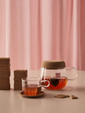 Viva teekannu korkkikannella 1,2 L - Kirkas - Kosta Boda