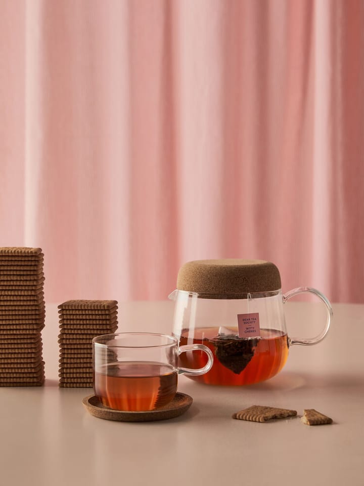 Viva teekannu korkkikannella 1,2 L, Kirkas Kosta Boda
