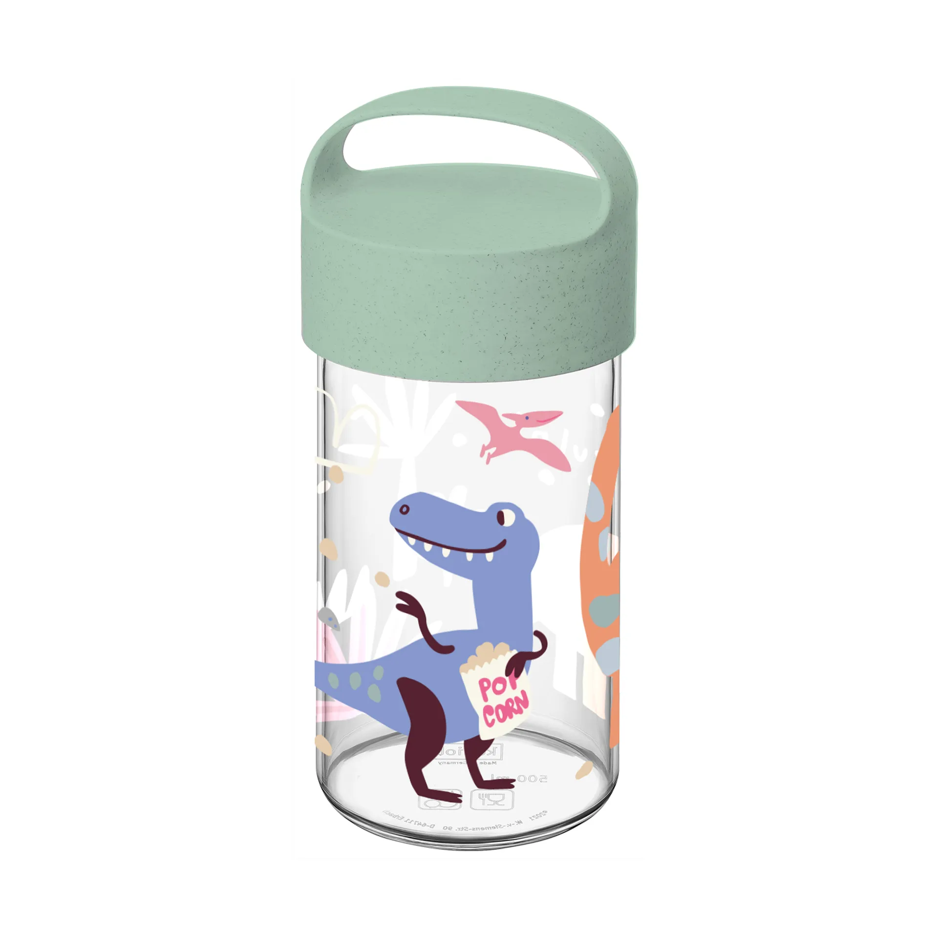 Buddy Snack vesipullo 50 cl, Dinosaurus Koziol