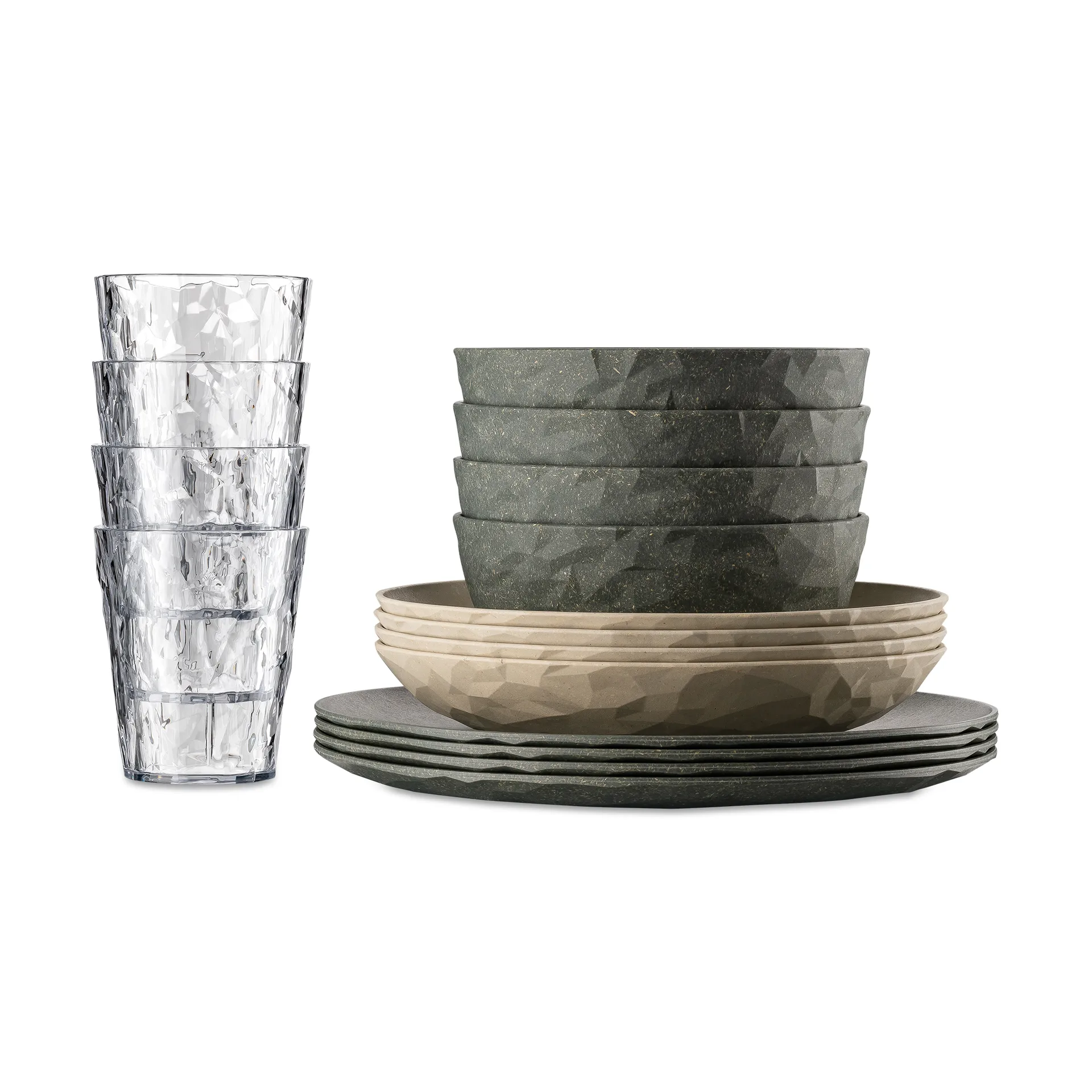 Club Göteborg astiastosetti 16 osaa, Monivärinen Koziol