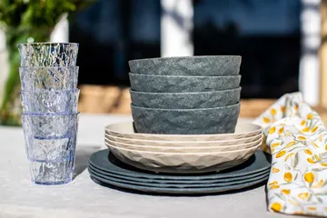 Club Göteborg-serviisi 16 osaa biocirk-termoplastia - Monivärinen - Koziol