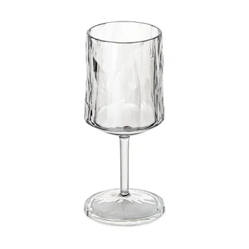 Club No. 21 viinilasi muovi 25 cl 2-pack - Kristallinkirkas - Koziol