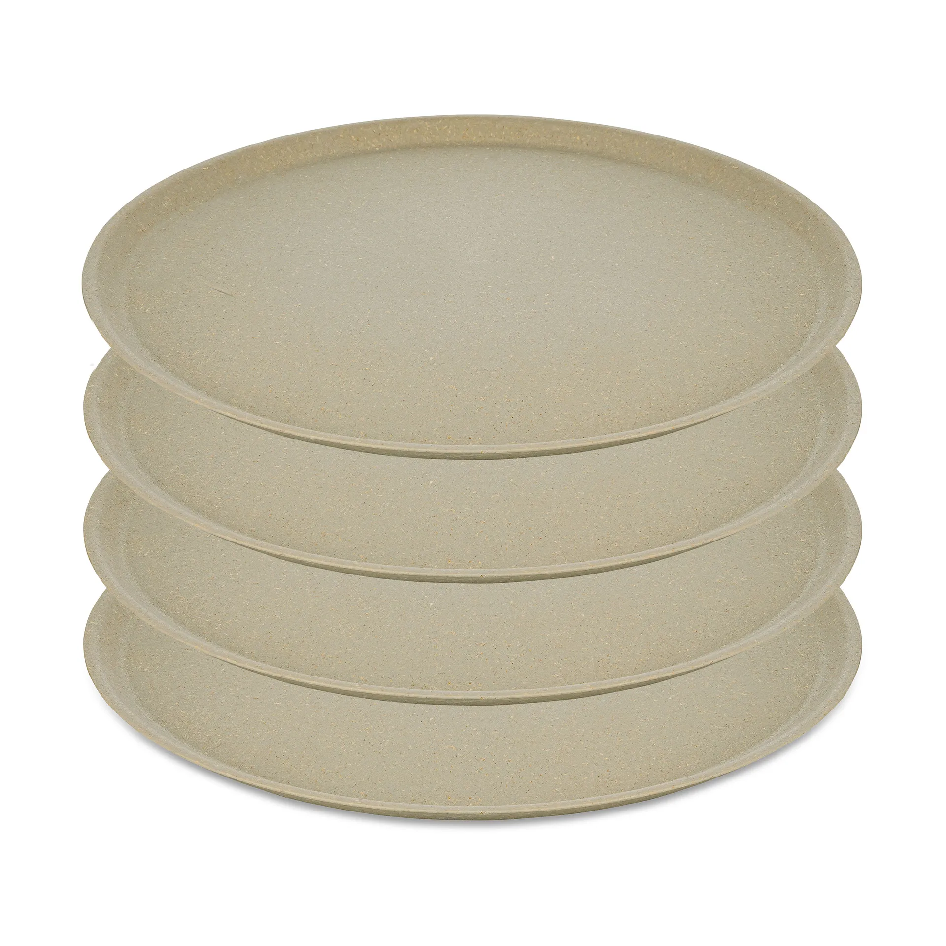 Connect lautanen Ø 25,5 cm 4-pakkaus, Nature desert sand Koziol