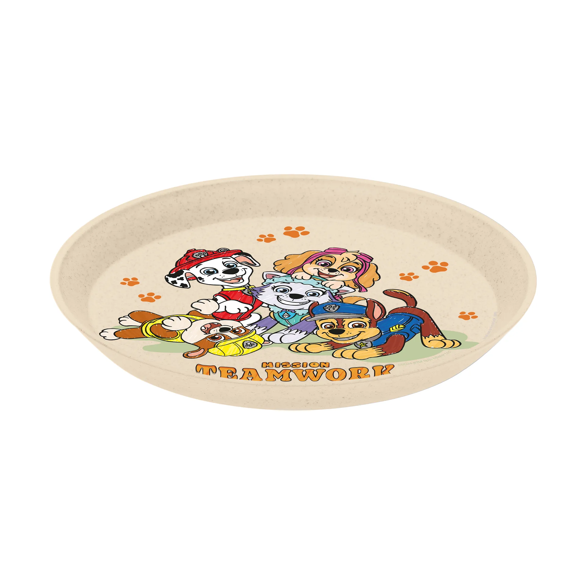Connect Paw Patrol lastenastiasto 3 osaa., Beige Koziol