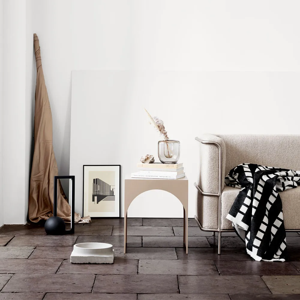 Arch sivupöytä, Beige, small Kristina Dam Studio