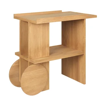 Axis sivupöytä 42×80 cm - Lämmin lakattu tammi - Kristina Dam Studio