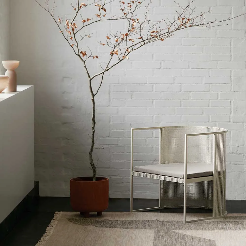 Bauhaus loungenojatuoli, Beige Kristina Dam Studio