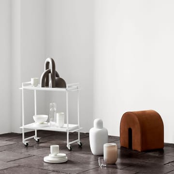 Bauhaus tarjoiluvaunu - White - Kristina Dam Studio
