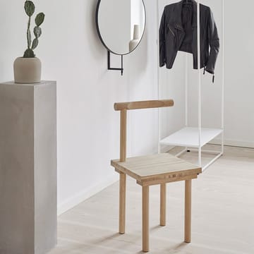 Sculptural tuoli - Oak - Kristina Dam Studio