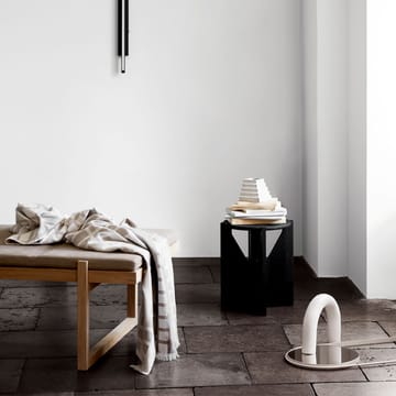 Stool rahi - Oak black - Kristina Dam Studio