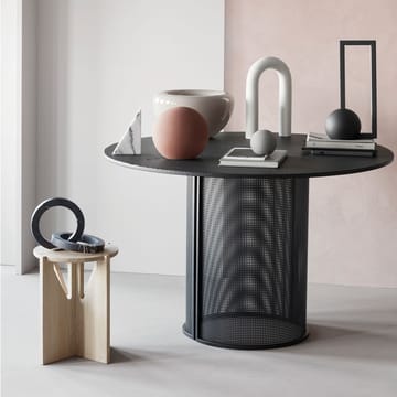 Stool rahi - Oak black - Kristina Dam Studio