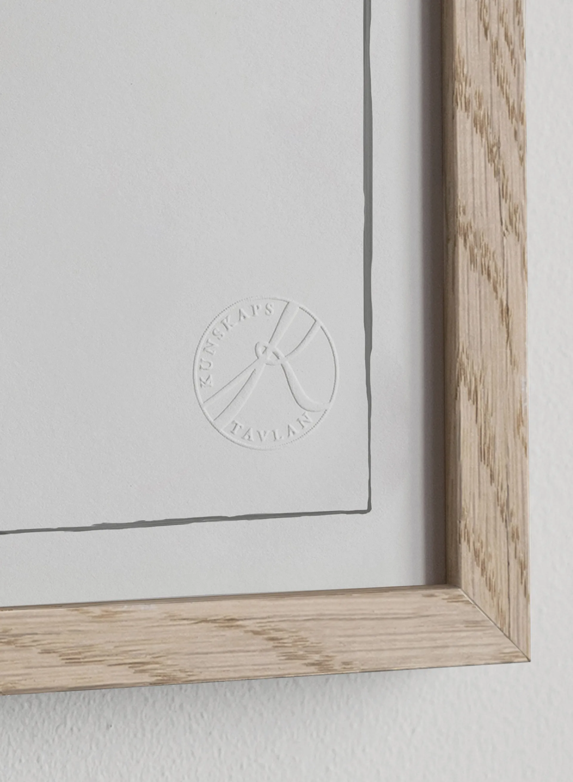 I am juliste 30x40 cm, Tummanharmaa Kunskapstavlan®