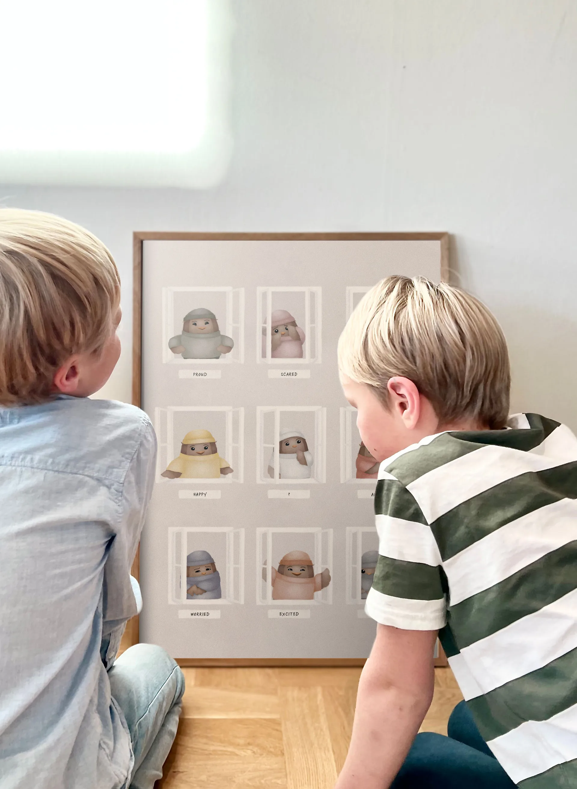 My feelings juliste, 30x40 cm Kunskapstavlan®